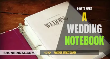 Crafting a Wedding Notebook: A Guide to Making Yours