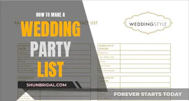 Creating a Wedding Guest List: A Step-by-Step Guide