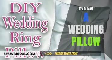 Creating a Wedding Pillow: A Step-by-Step Guide