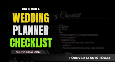 The Ultimate Wedding Planner: A Comprehensive Checklist Guide