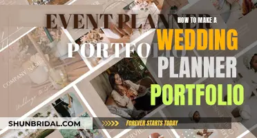 Creating a Wedding Planner Portfolio: A Guide