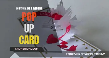 Creating a Wedding Pop-Up Card: A Step-by-Step Guide