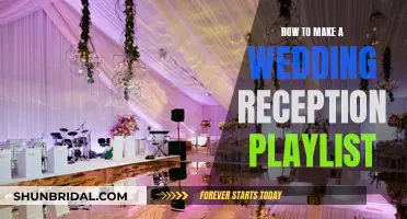 Creating a Wedding Reception Playlist: Music for Every Moment