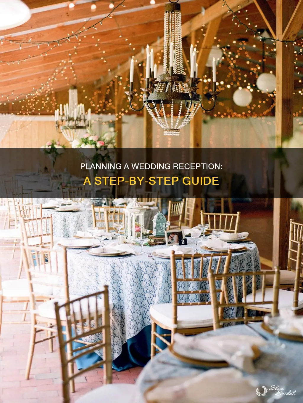 how to make a wedding reception