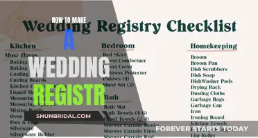 Creating a Wedding Registry: A Guide for Blissful Couples