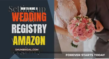 Creating a Wedding Registry on Amazon: A Step-by-Step Guide