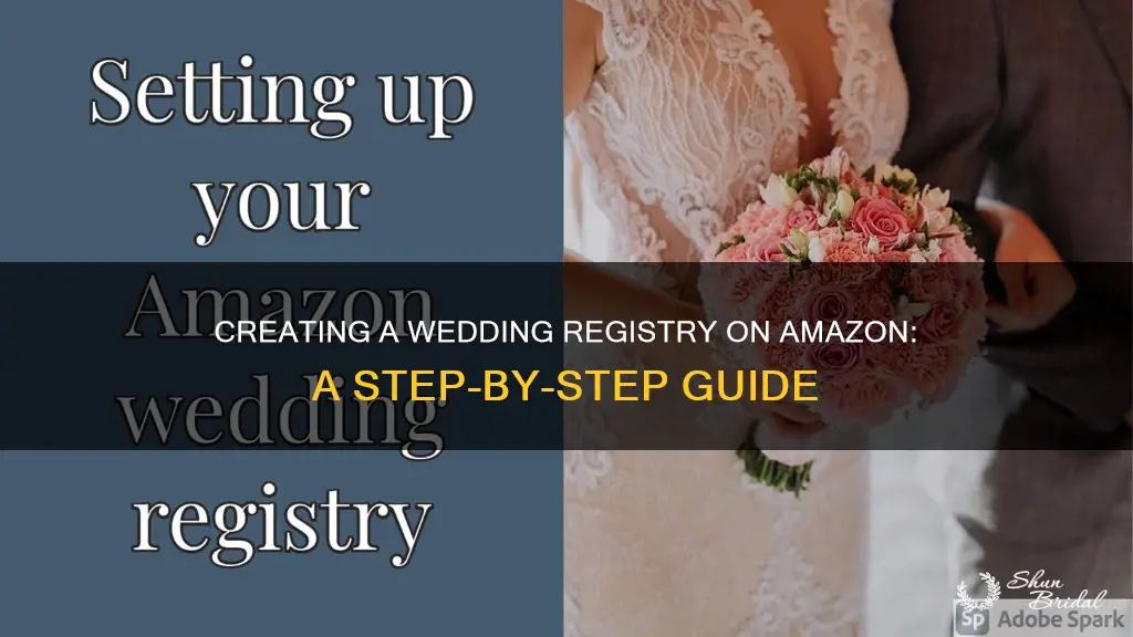 how to make a wedding registry amazon