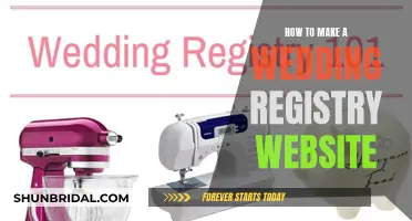 Creating a Wedding Registry Website: A Step-by-Step Guide