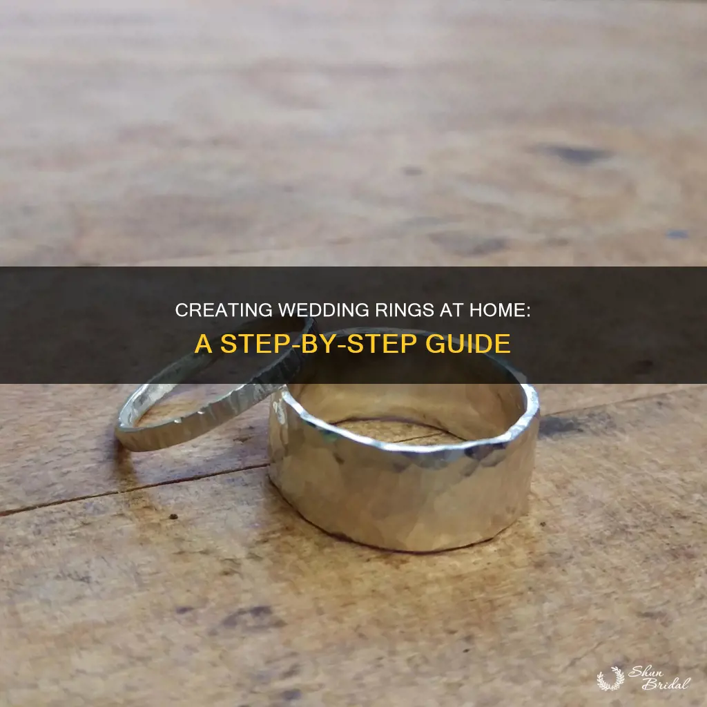 how to make a wedding ring at home