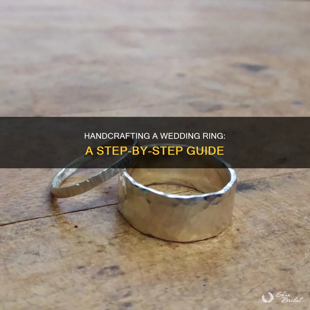 how to make a wedding ring from scratch