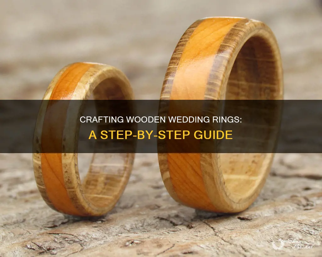 how to make a wedding ring out of wood