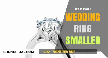 Resizing Wedding Rings: Making Them Smaller