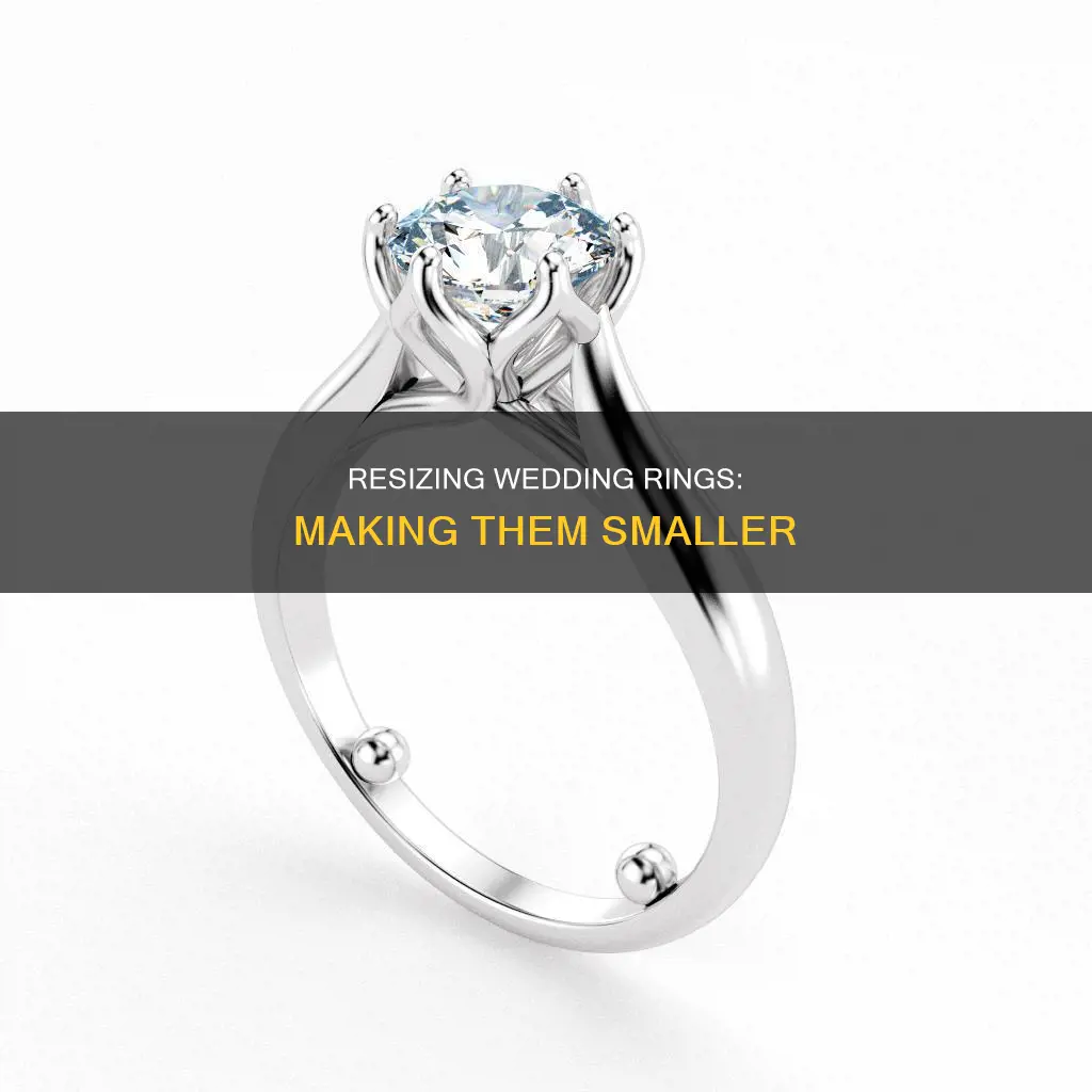 how to make a wedding ring smaller