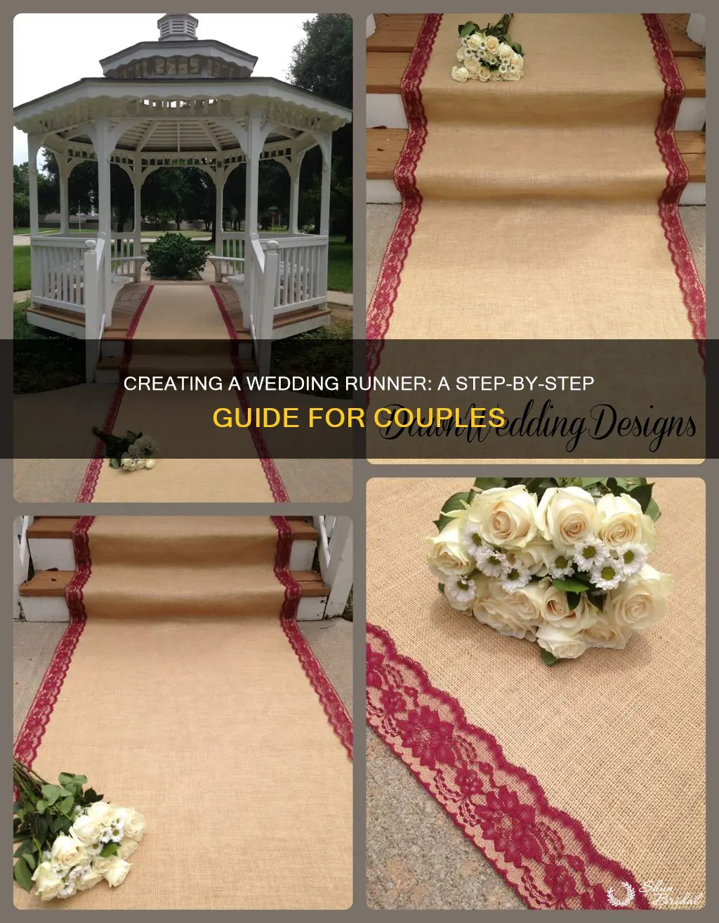 how to make a wedding runner