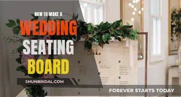 Designing a Wedding Seating Board: A Step-by-Step Guide