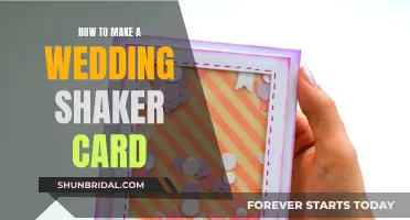 Creating a Wedding Shaker Card: Step-by-Step Guide