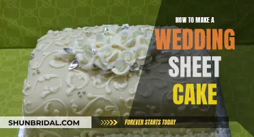 Creating a Wedding Sheet Cake: A Step-by-Step Guide