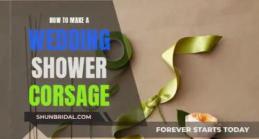 Creating a Wedding Shower Corsage: A Step-by-Step Guide