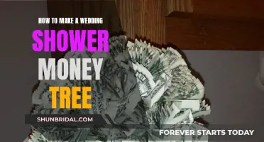 Creating a Money Tree for a Wedding Shower