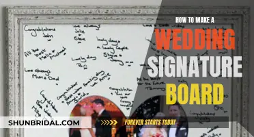 Creating a Wedding Signature Board: A Step-by-Step Guide