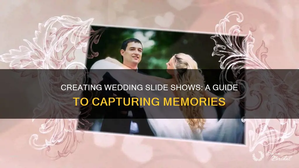 how to make a wedding slide show