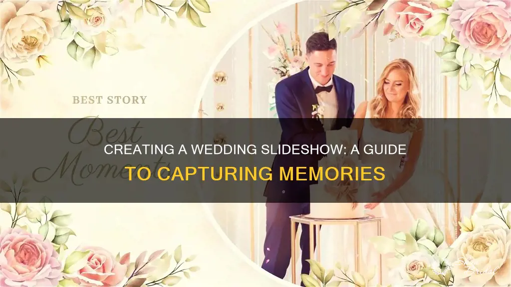 how to make a wedding slideshow