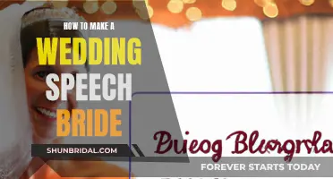 Crafting the Perfect Bride's Speech: A Guide to Wedding Oratory