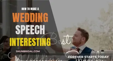 Crafting a Captivating Wedding Speech: Tips for Success