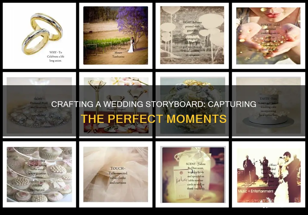 how to make a wedding storyboard