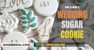 Crafting Wedding Sugar Cookies: A Step-by-Step Guide