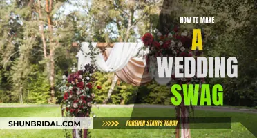 Creating a Wedding Swag: A Step-by-Step Guide