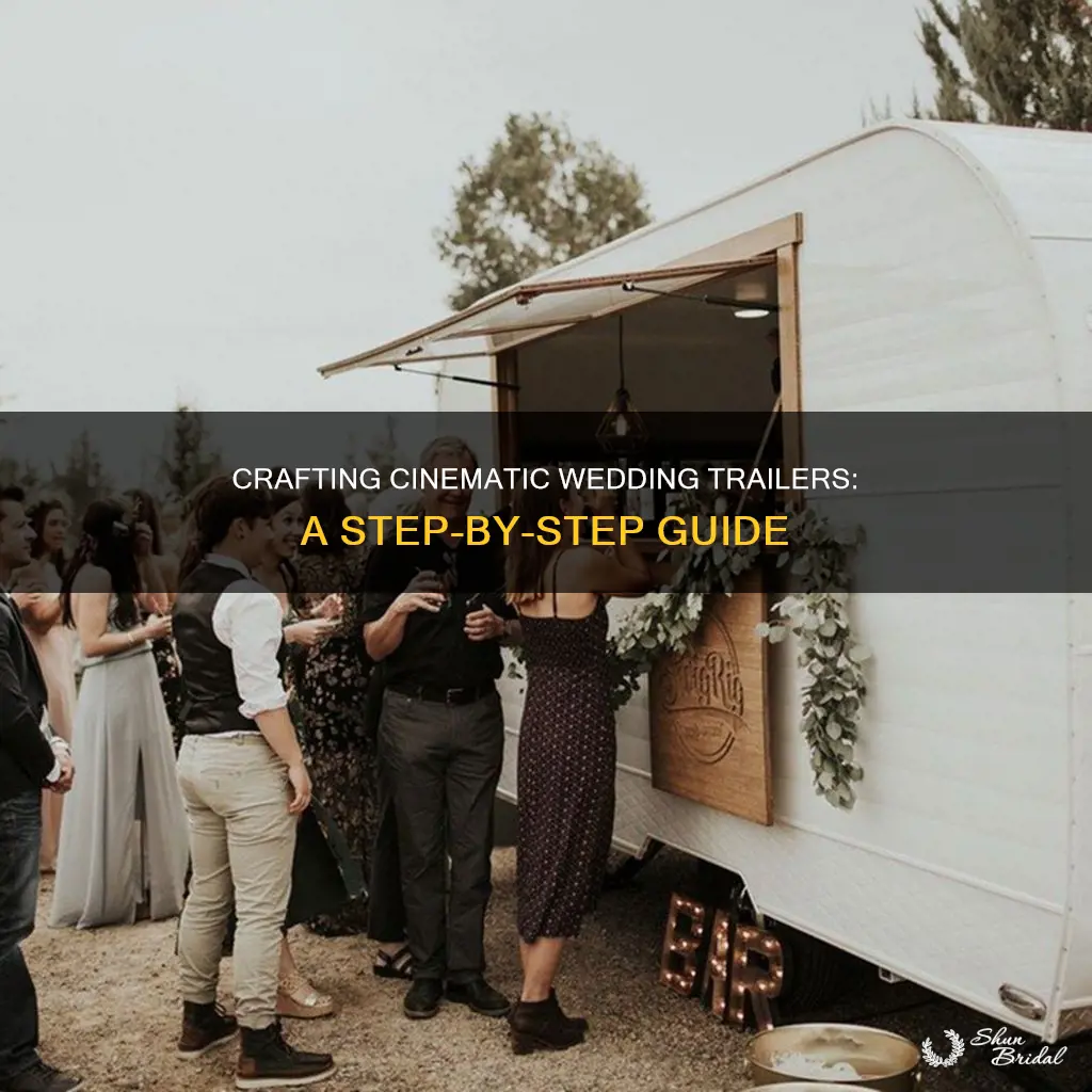 how to make a wedding trailer