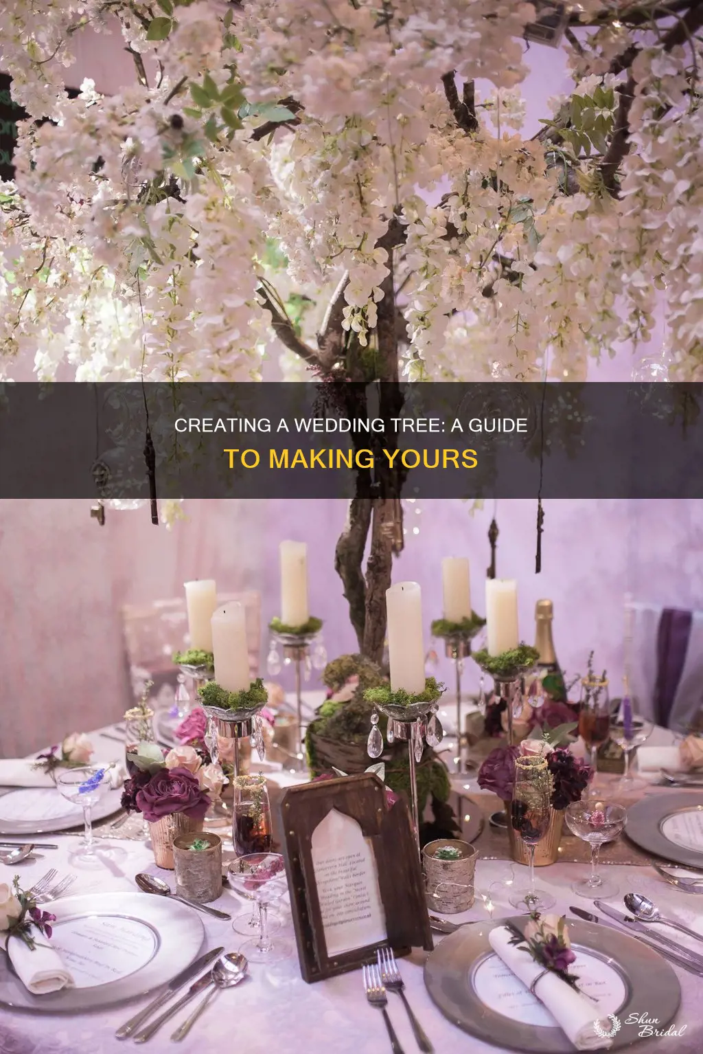 how to make a wedding tree