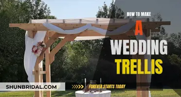 Create a Beautiful Wedding Trellis: A Step-by-Step Guide