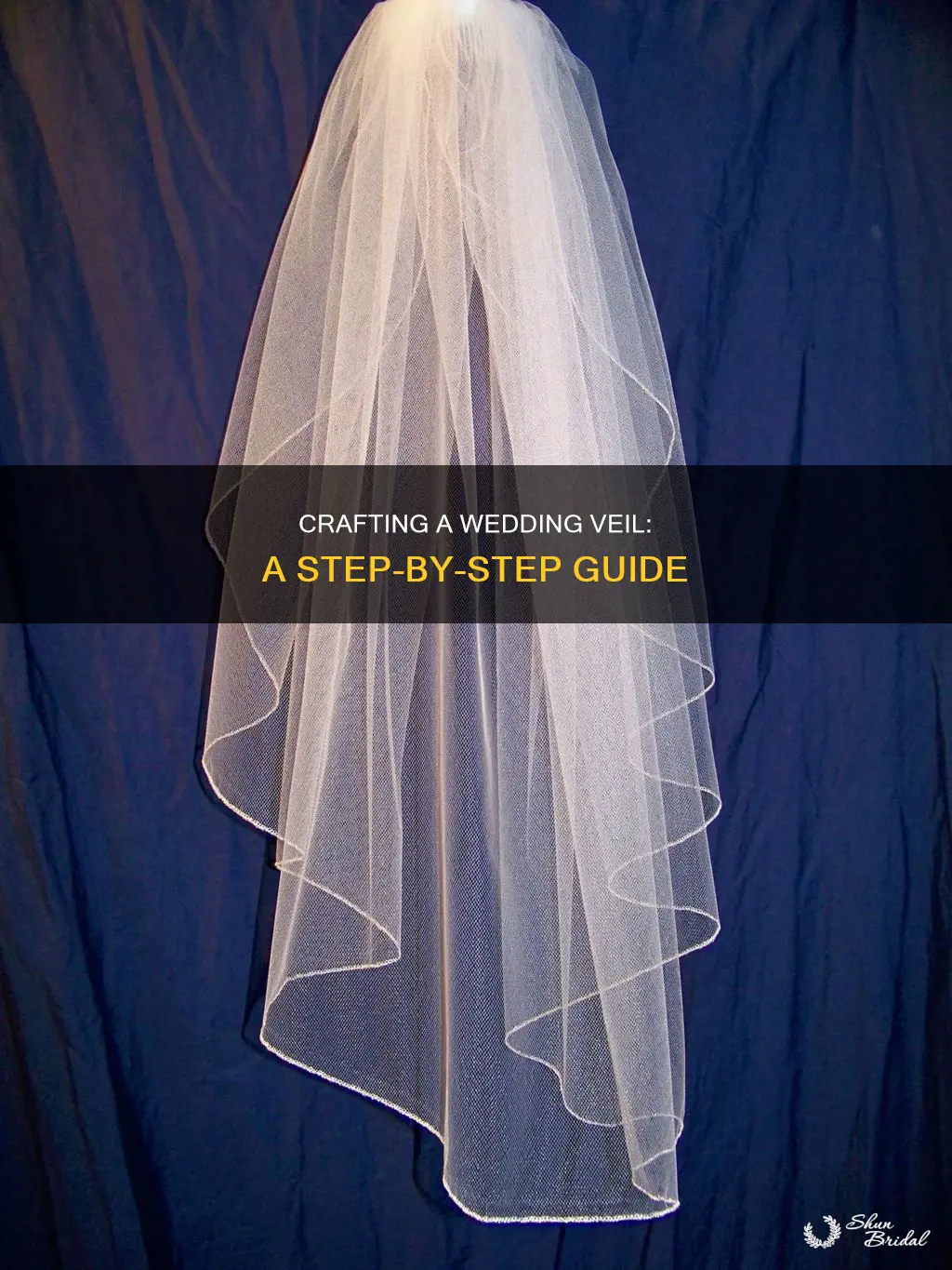 how to make a wedding vail