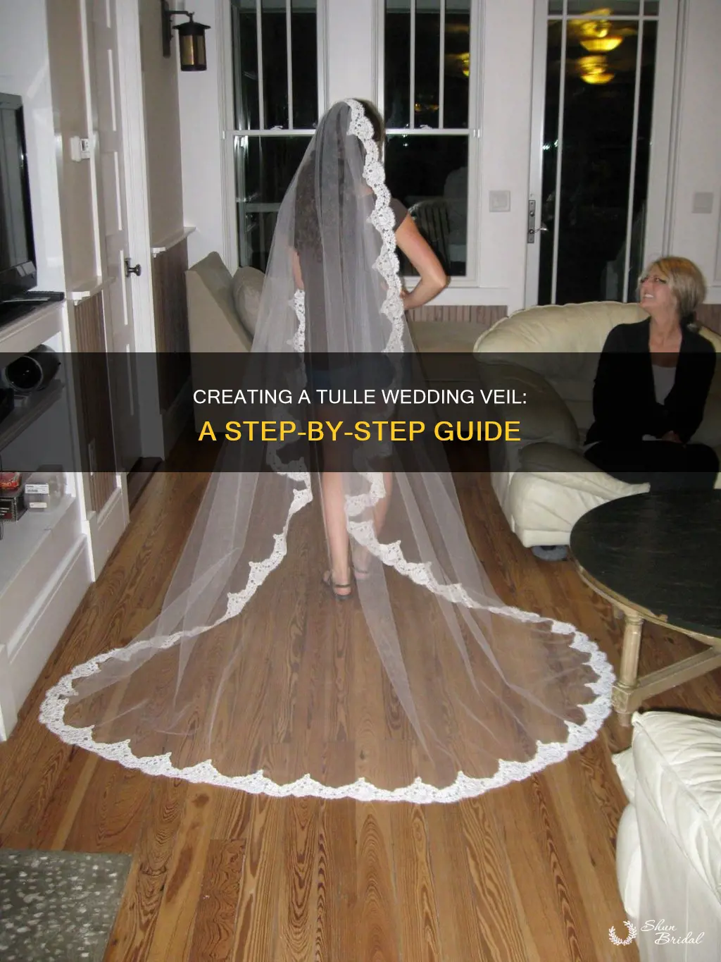 how to make a wedding veil out of tulle