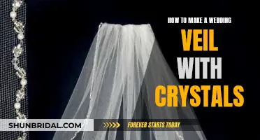 Crafting a Crystal Wedding Veil: A Guide