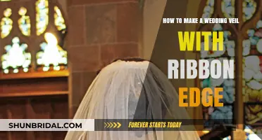 DIY Ribbon-Edged Wedding Veil: A Step-by-Step Crafting Guide