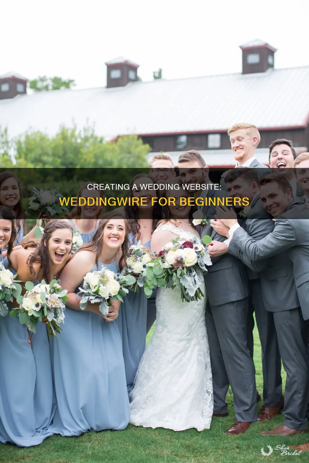 how to make a wedding website on weddingwire