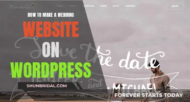 Creating a Wedding Website with WordPress: A Step-by-Step Guide