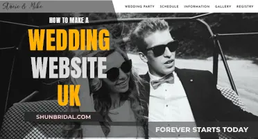 Creating a Wedding Website: A UK Couple's Guide