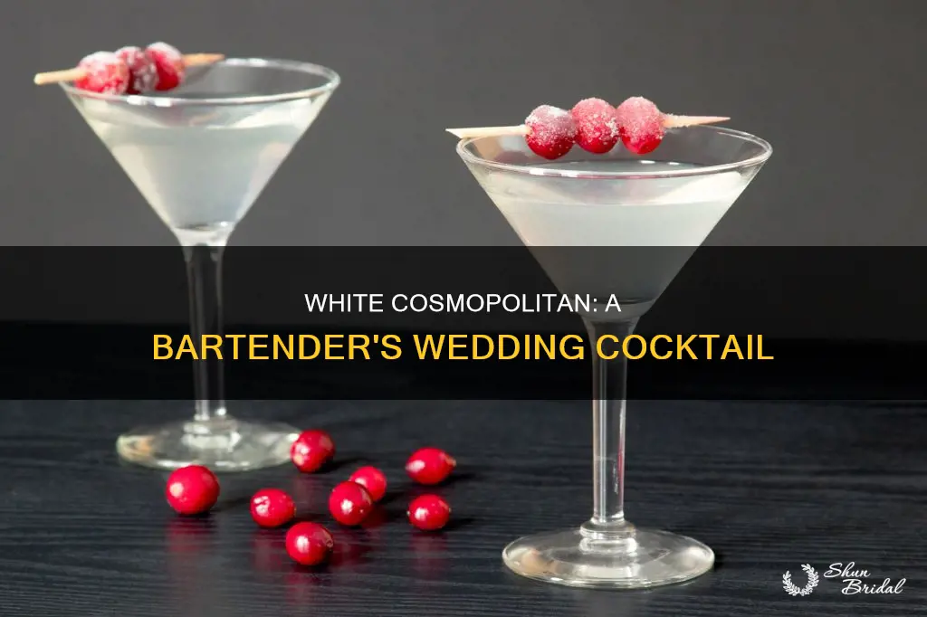 how to make a white cosmopolitan in bartender the wedding