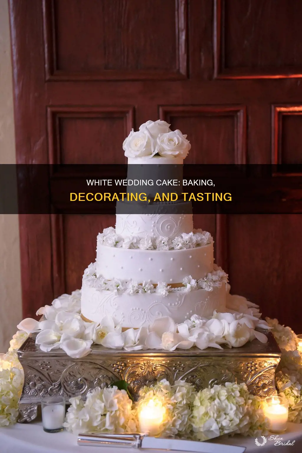 how to make a white wedding cake from scratch