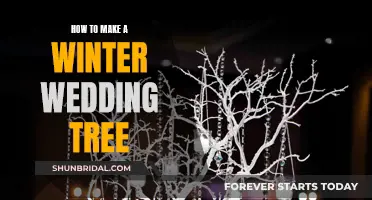 Crafting a Winter Wedding Tree: Creative Guide