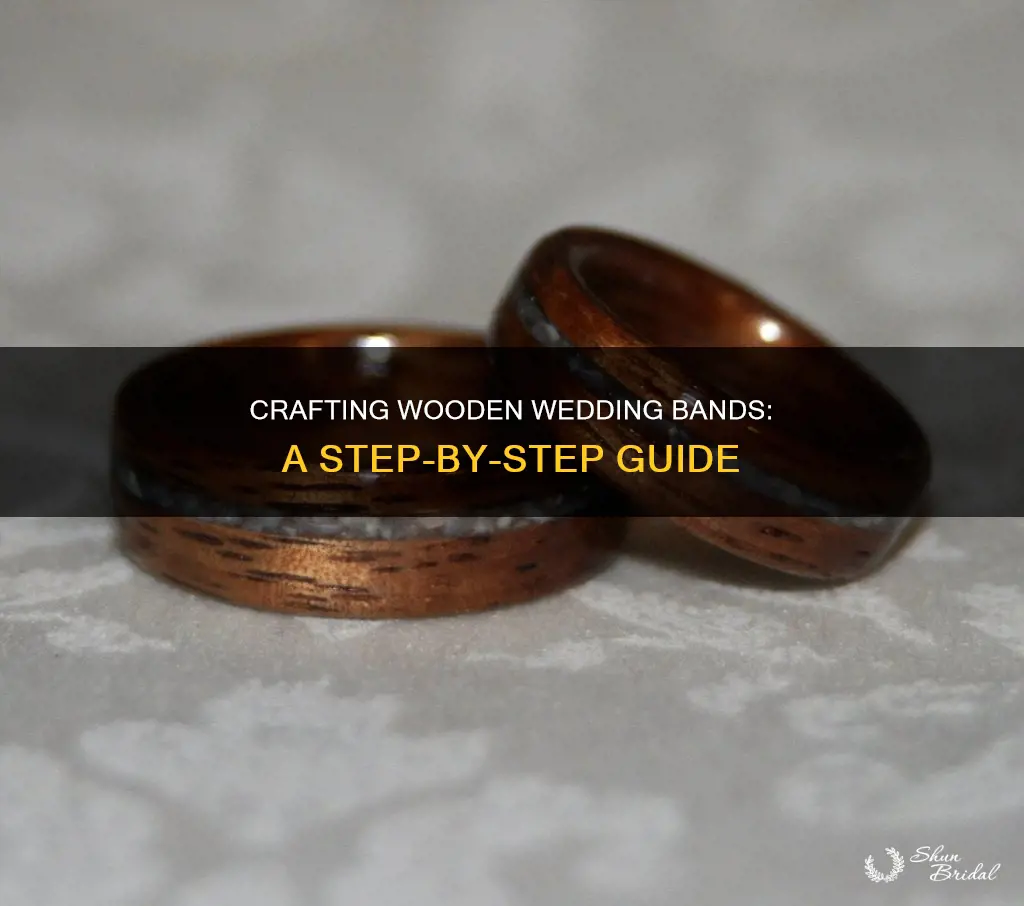 how to make a wooden wedding band