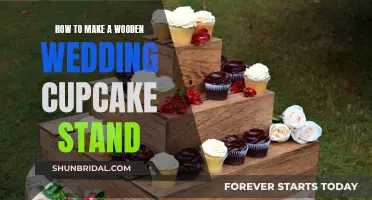 Crafting a Wooden Cupcake Stand for Your Wedding