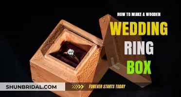 Creating a Wooden Ring Box for Your Wedding