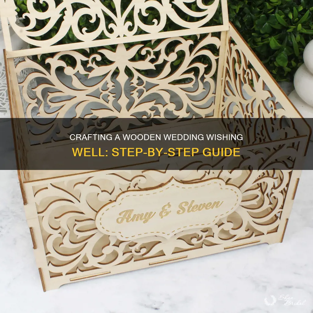 how to make a wooden wedding wishing well