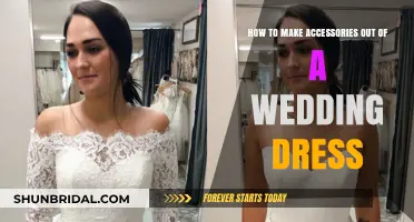 Transform Your Wedding Dress into Stylish Accessories