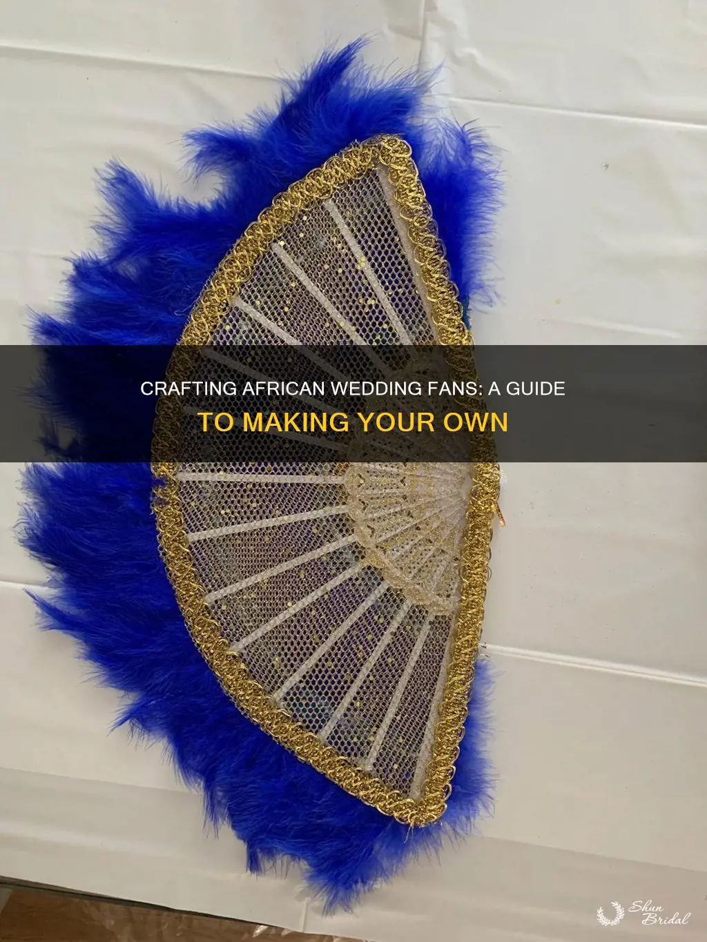 how to make african wedding fan